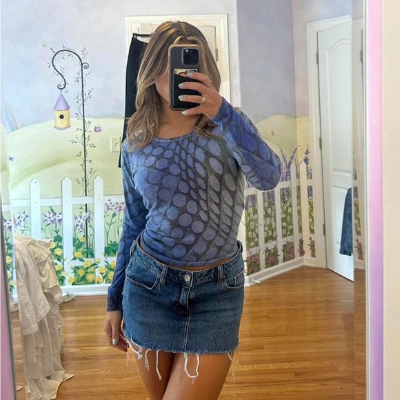 Mark Richards colorful cashmere sweater - Picture 2 of 6